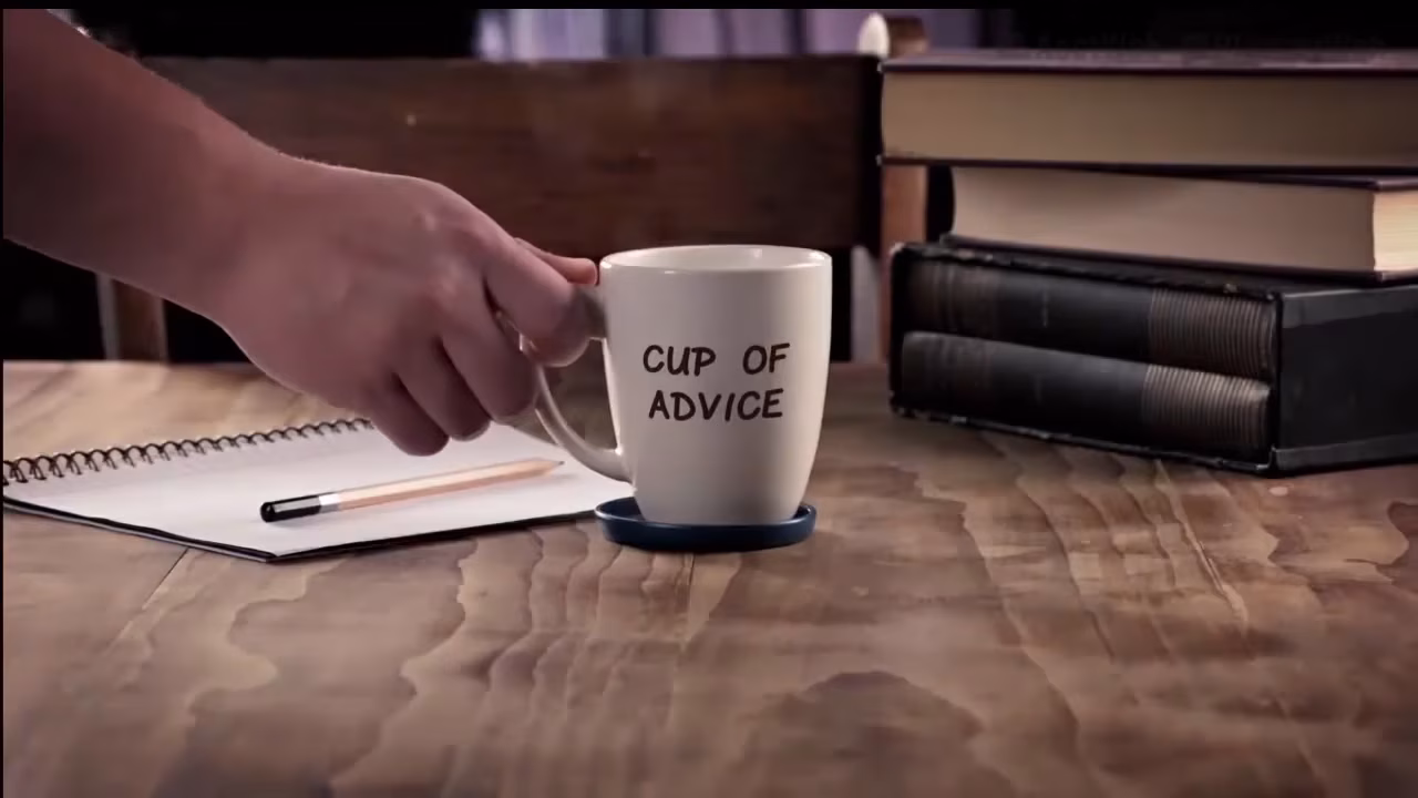 Cup of Advice Caring For Aged Parents